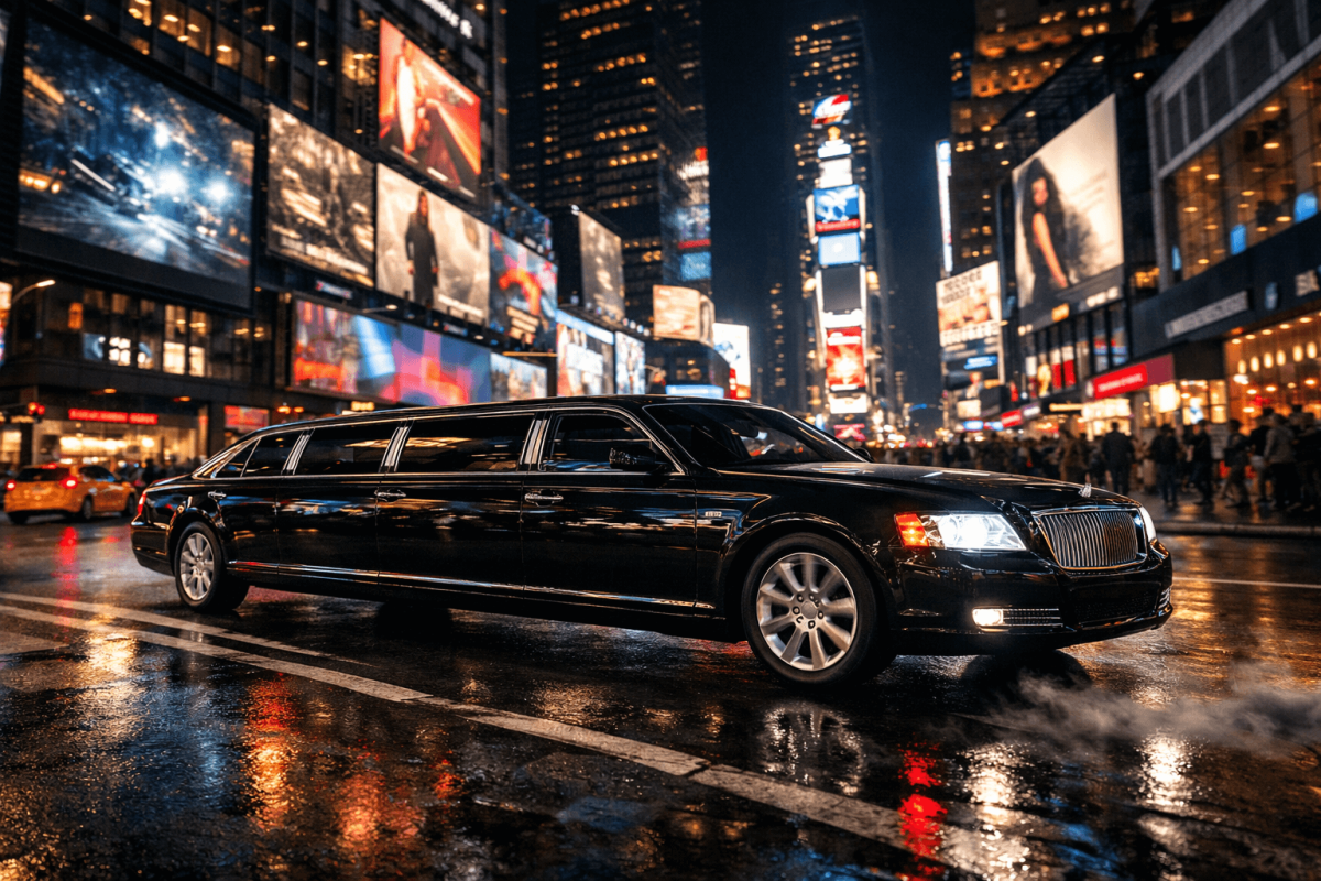 Luxury limousine service in NYC providing premium transportation for events and car services in New York.