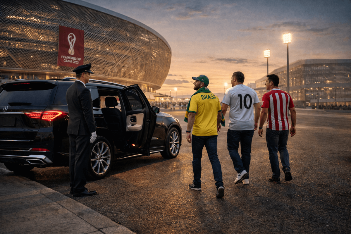 Stress-free FIFA 2026 transportation with professional chauffeur service